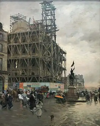 Giuseppe De Nittis, Place des Pyramides, 1876