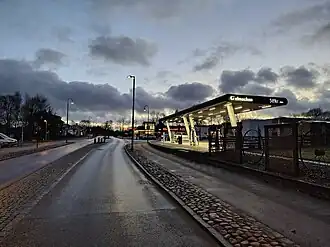 Swedish charging station with 400 kW fast chargers (2024)