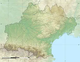 Tech (river) is located in Occitanie