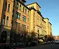 Latimer School, built 1898, located at Tripoli and James Streets in the East Allegheny neighborhood of Pittsburgh, PA.