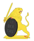 Leo Belgicus of the United Belgian States