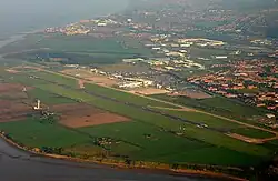 Image 24Aerial view of Liverpool John Lennon Airport (from North West England)