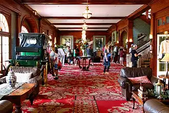 Hotel lobby