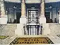 Lobby of the Grand Hotel Campo dei Fiori in 1917