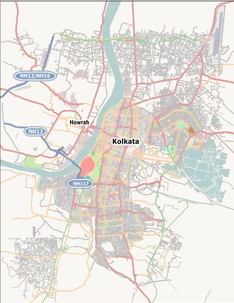 B.B.D. Bagh is located in Kolkata