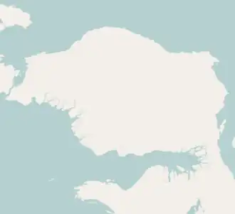Fakfak is located in Bird's Head Peninsula