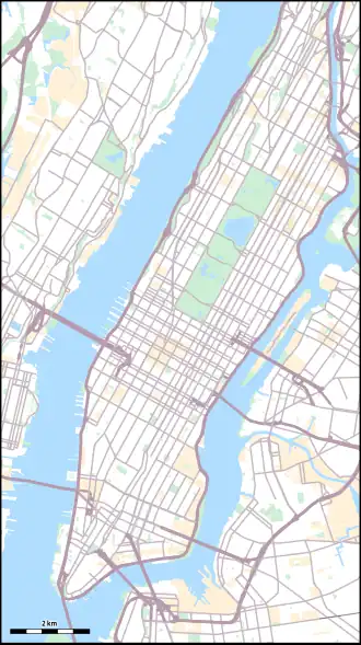 Congregation Rodeph Sholom (Manhattan) is located in Manhattan