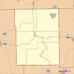 Story is located in Brown County, Indiana