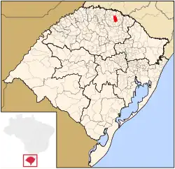 Location of Erechim