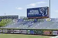 The Intimidator, a large billboard in right field that displays LSU's seven national championships.