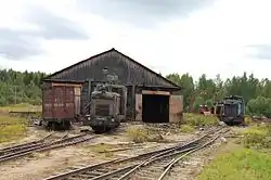 Loyginskaya railway, Ustyansky District