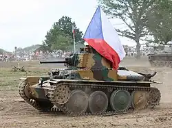 Czechoslovak LT-38 tank