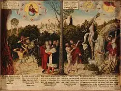 Law and Grace (1550), Lutherhaus Wittenberg