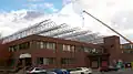 Construction of the first greenhouse in Montreal, Quebec (2011)