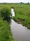 The Lugton Water at Bloak Bridge.