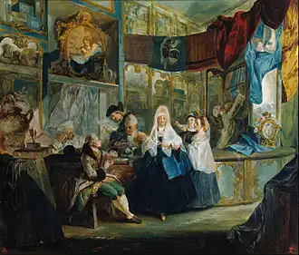 Luis Paret, The Shop, 1772