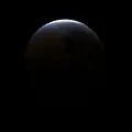 Eclipse observed from São Joaquim, Brazil at 3:52 UTC.