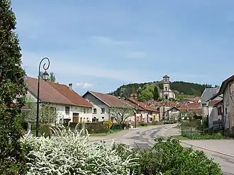 The main road in Lusse