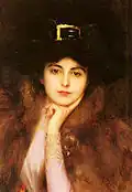 Portrait Of An Elegant Lady