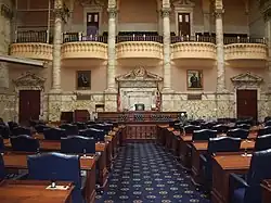 Chamber of the Maryland House of Delegates