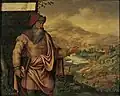 Prophet Isaiah predicts the return of the Jews from exile, by Maarten van Heemskerck, 1560-1565