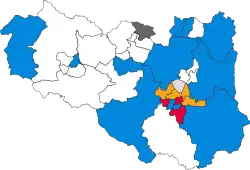 2006 results map