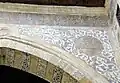 Details of the decoration of the spandrels of the iwan arches