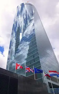 Torre Emperador hosting the Embassy in Madrid