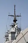Close up of Maestrale on 10 October 2014.