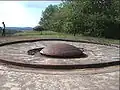 Hackenberg&nbsp;— The same turret closed or "eclipsed".