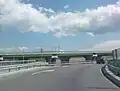 Entrance to Lyulin motorway from Pernik