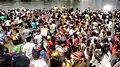 Devotees taking bath in Kavery