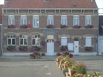 Town hall in Spycker