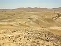 Marls and limestones of the Matmor Formation exposed near the center of Makhtesh Gadol