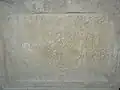 Christian funerary stele with Chi-Rho.