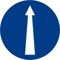 Go straight ahead