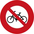 No cyclists