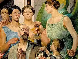 Tobias and Parcae, 1912, National Museum in Poznań