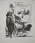 Man of Destiny (Eisenhower), ink and crayon, 1952, Dallas Museum of Art.