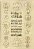 Alleged history of the Mantua medal