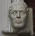 Relief carving by Anton Teutenberg in the 1860s, found along the walls of the High Court