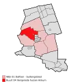 Location in the municipality