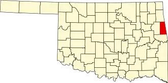 Adair County map