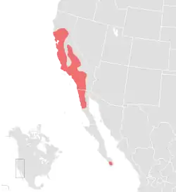 Map of range