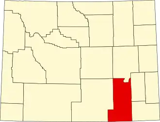 Albany County map