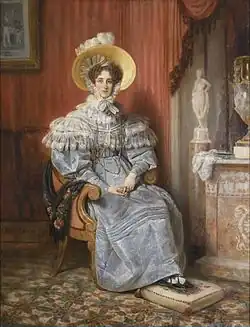 Princess Maria Elizabeth Amalie Franziska Wagram of Bavaria (1784–1849), Princess Wagram, 1832