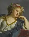 Bust of a Woman crowned with Roses, 1791