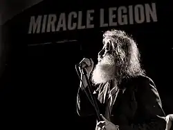 Frontman Mark Mulcahy performing at The Chapel in San Francisco