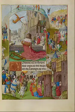 Master of the Lübeck Bible, Scenes from the life of King David, Spinola Hours, perhaps 1513–1521
