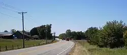 West entrance of Matamoras, Indiana